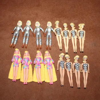 10 개/많은 애니메이션 작업 그 인형의 미니 비키니 여자 7CM 긴 머리에 소녀 생일 선물 장난감 모형 장난감 취미 컬렉션