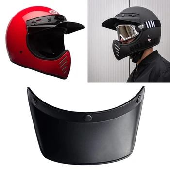 3 핀 오픈 얼굴 HelmetVisor3 립 헬멧 바이저 모든 종류의 헬멧 유니버설 바이저