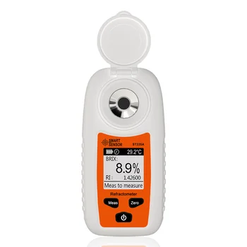 디지털 설탕 미터 굴절계 음료 과일 주스 와인 맥주 알코올 농도 측정 도구 0-35%Brix 미터