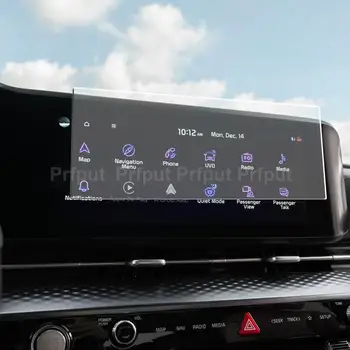 부드럽게 한 유리제 스크린 보호자를 위해 기아차 카니발 KA4 2021 자동차 인포테인먼트 라디오 GPS 항법을 표시 스크린 영화