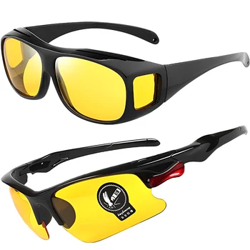 자동차 Night Vision Goggles 선글라스는 반대로 섬광은 오토바이 방수 보호 안경을 보호 UV Protection 크로스 고글