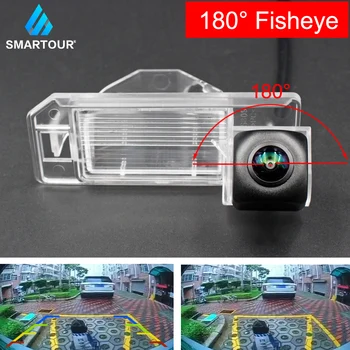 자동차 야간 시계 HD 후방 뷰 카메라 180 도 Fisheye 미츠비시를 위한 ASX RVR2011-2014/Peugeot4008/Citroen C4SUV C4 에어 크로스