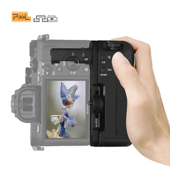 픽셀 AG-C2 카메라 배터리 그립 Sony A7M2/A7RM2/A7SM2DSLR 수직 촬영을 처리 셔터 방출 버튼 작업